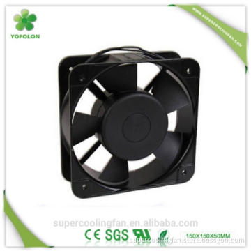 home appliance application high air volume 220v ac cooling fan 150mm